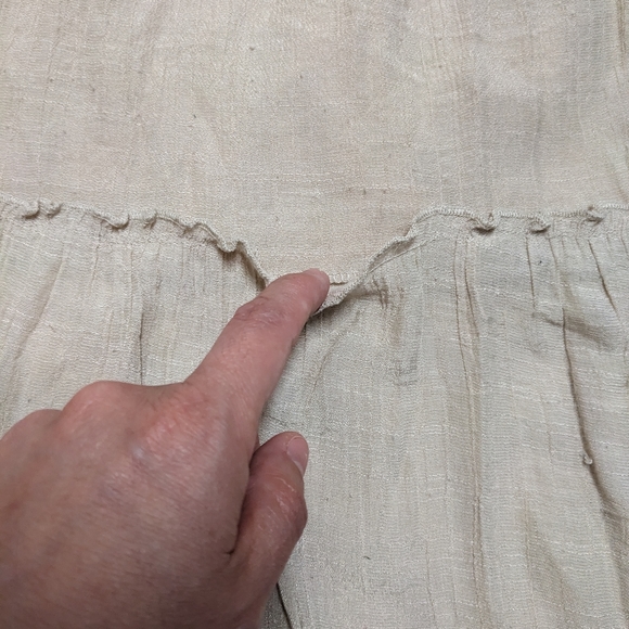 Indigo Rose Creamy Beige Long Sleeve Boho Dress - Picture 10 of 10